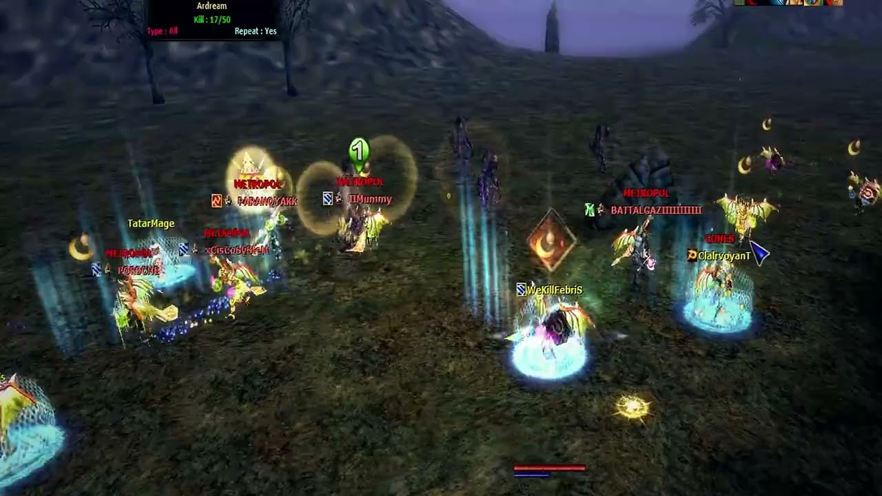ArdreamKo 59/1 Ardream PK, saf PvP server PK montaj videosu
